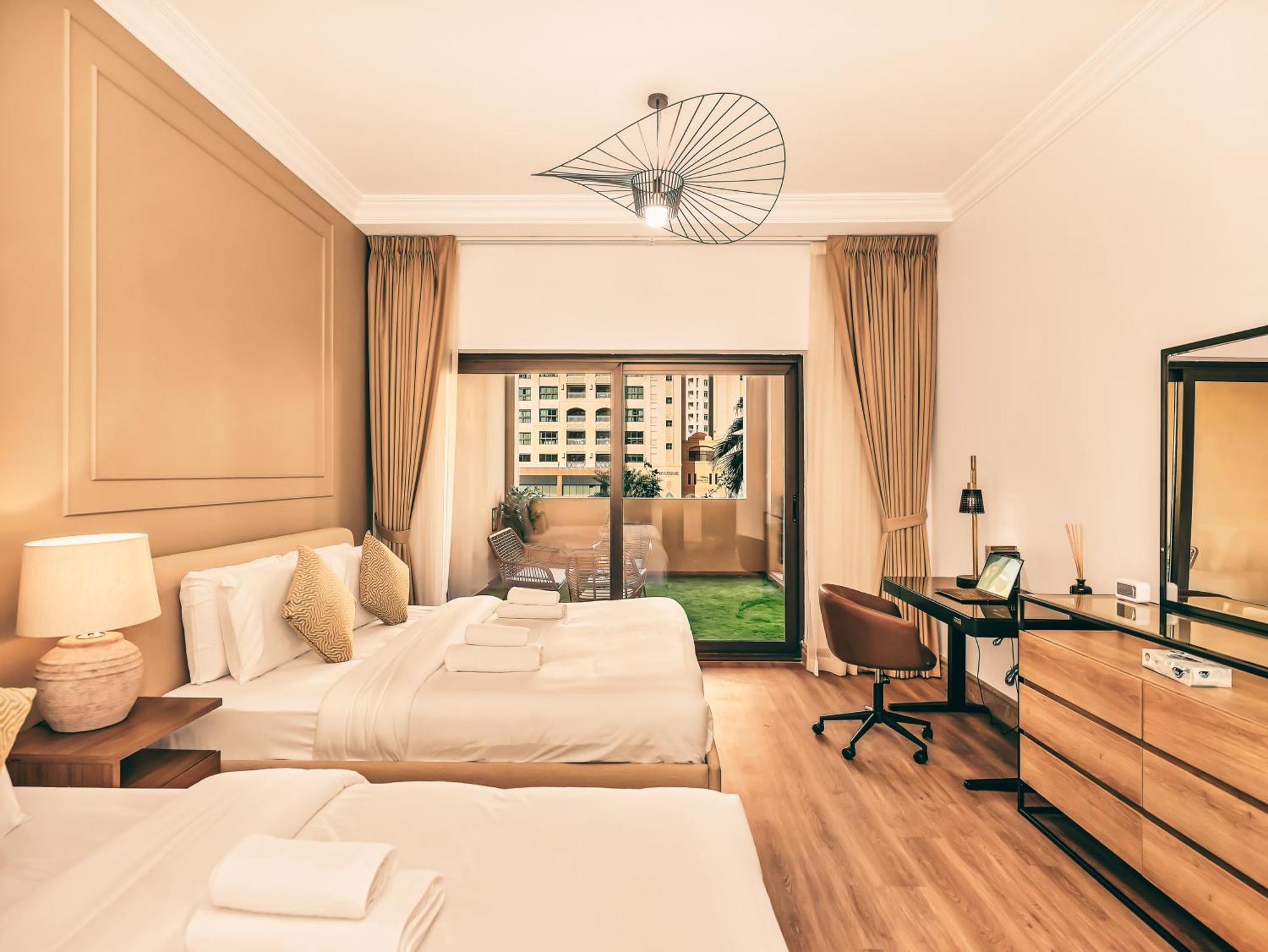 Апартаменти New Fairmont Private Club Access Palm Jumeirah Дубай