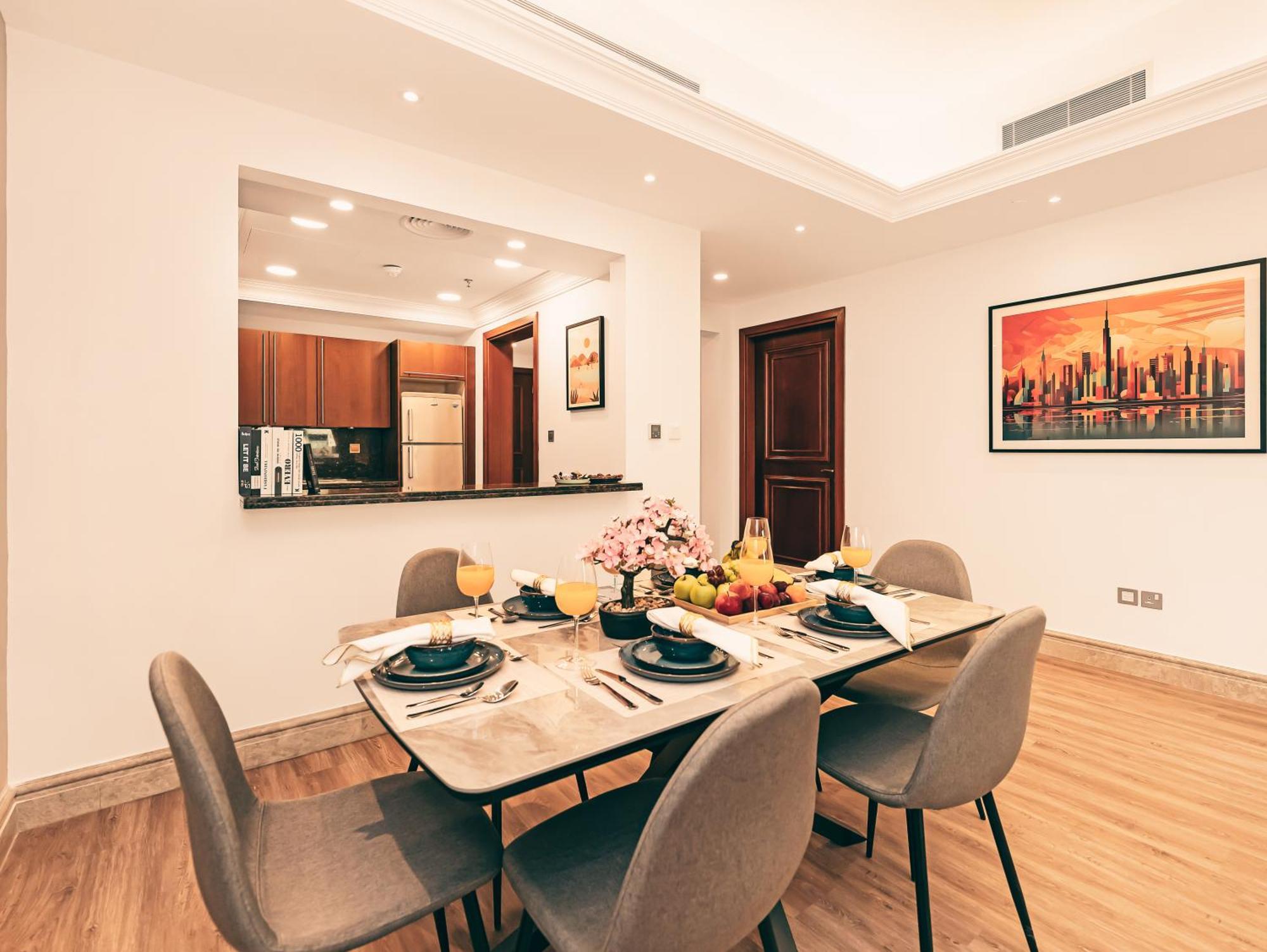 Апартаменти New Fairmont Private Club Access Palm Jumeirah *