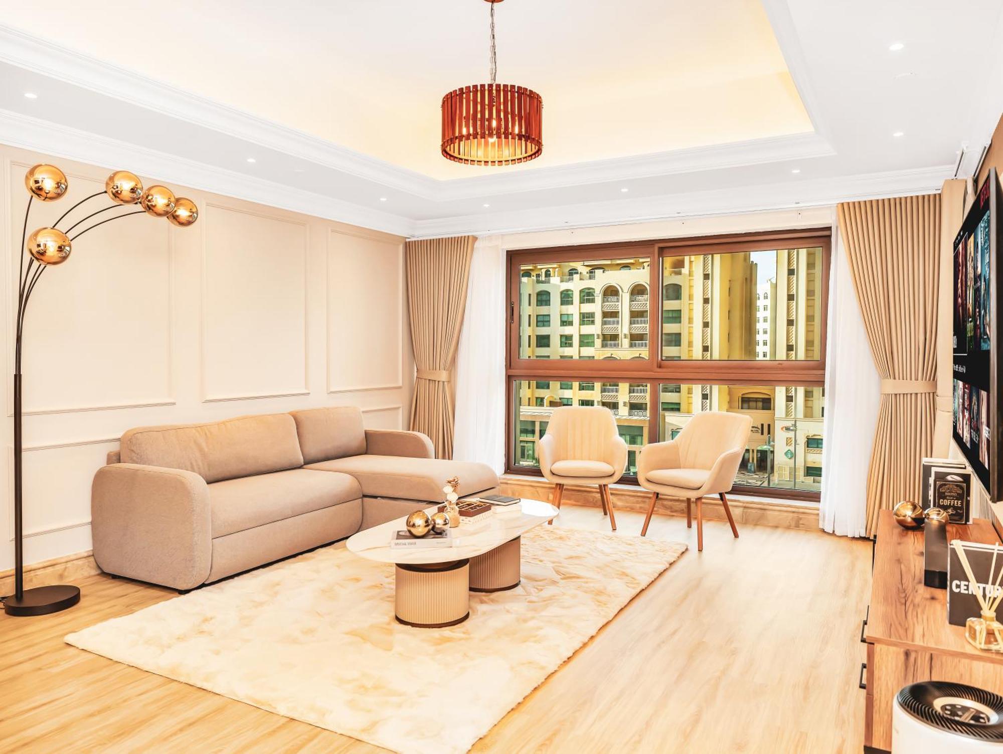 Апартаменти New Fairmont Private Club Access Palm Jumeirah Дубай