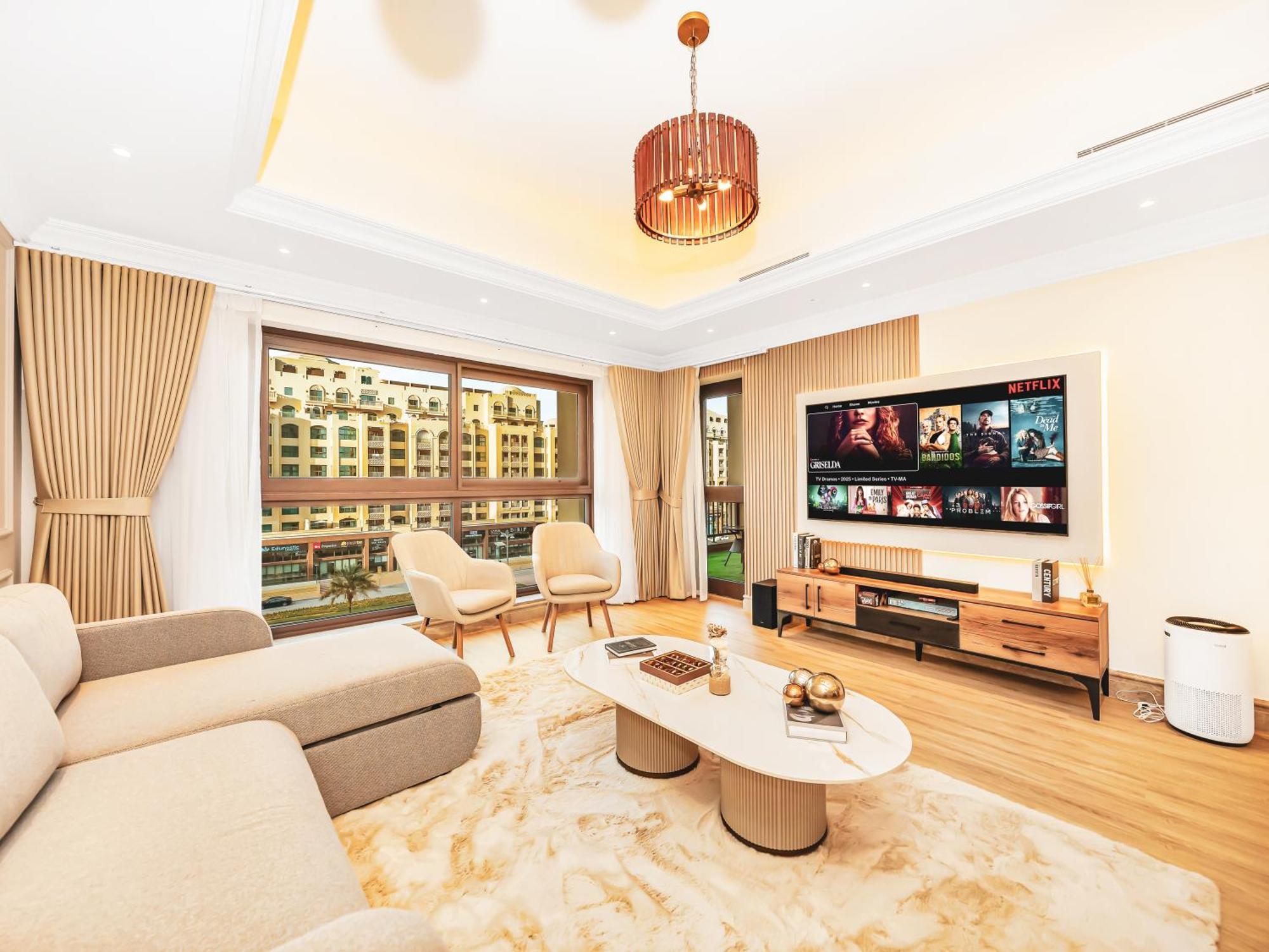 Апартаменти New Fairmont Private Club Access Palm Jumeirah Дубай